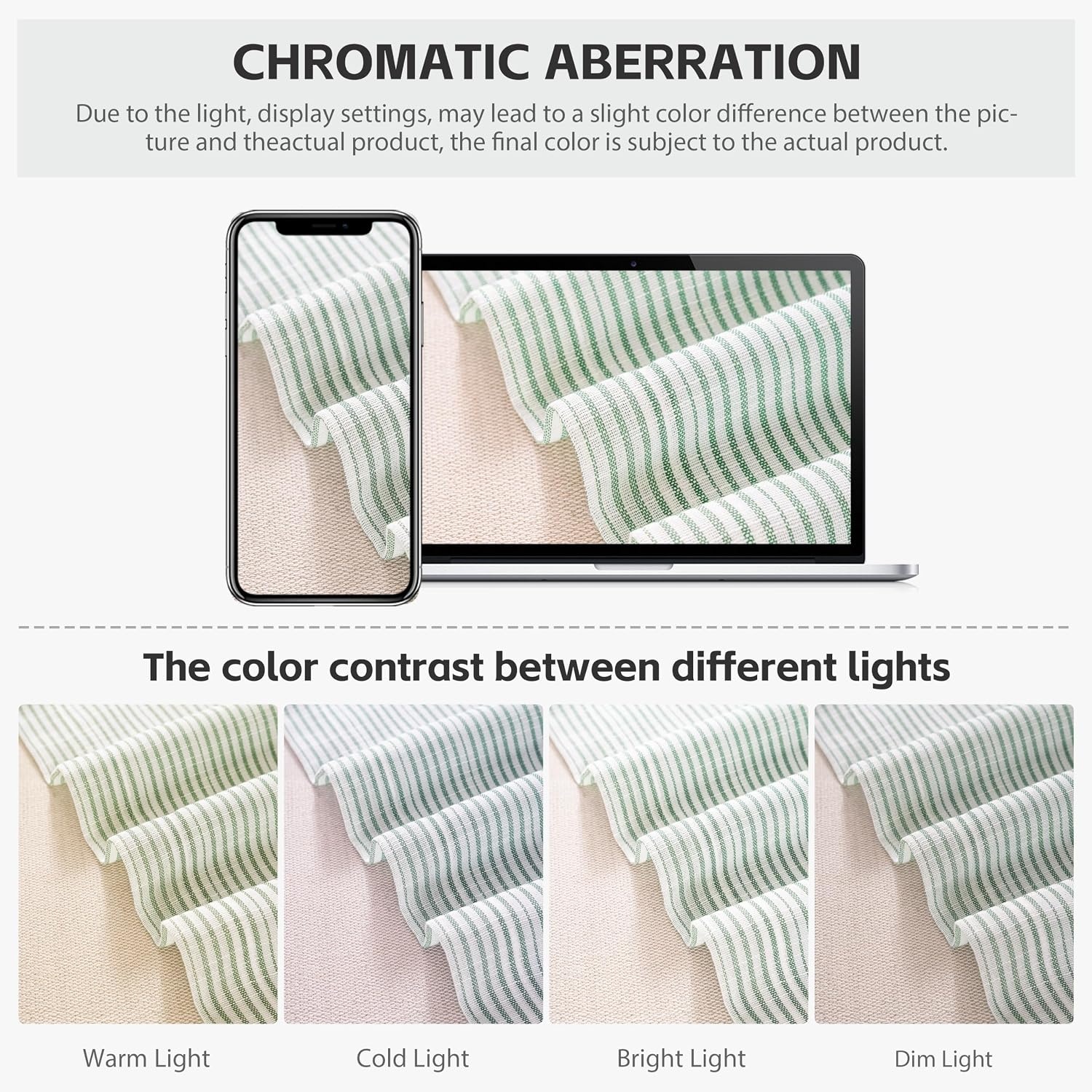 image:imageDriftAway Blackout Ticking Striped Curtain Valance 18 Inches Loden Green Double Layer Farmhouse Country Rustic Stripe Yarn Dyed Woven Thermal Insulated Rod Pocket Valance for Living RoomTickingloden Green